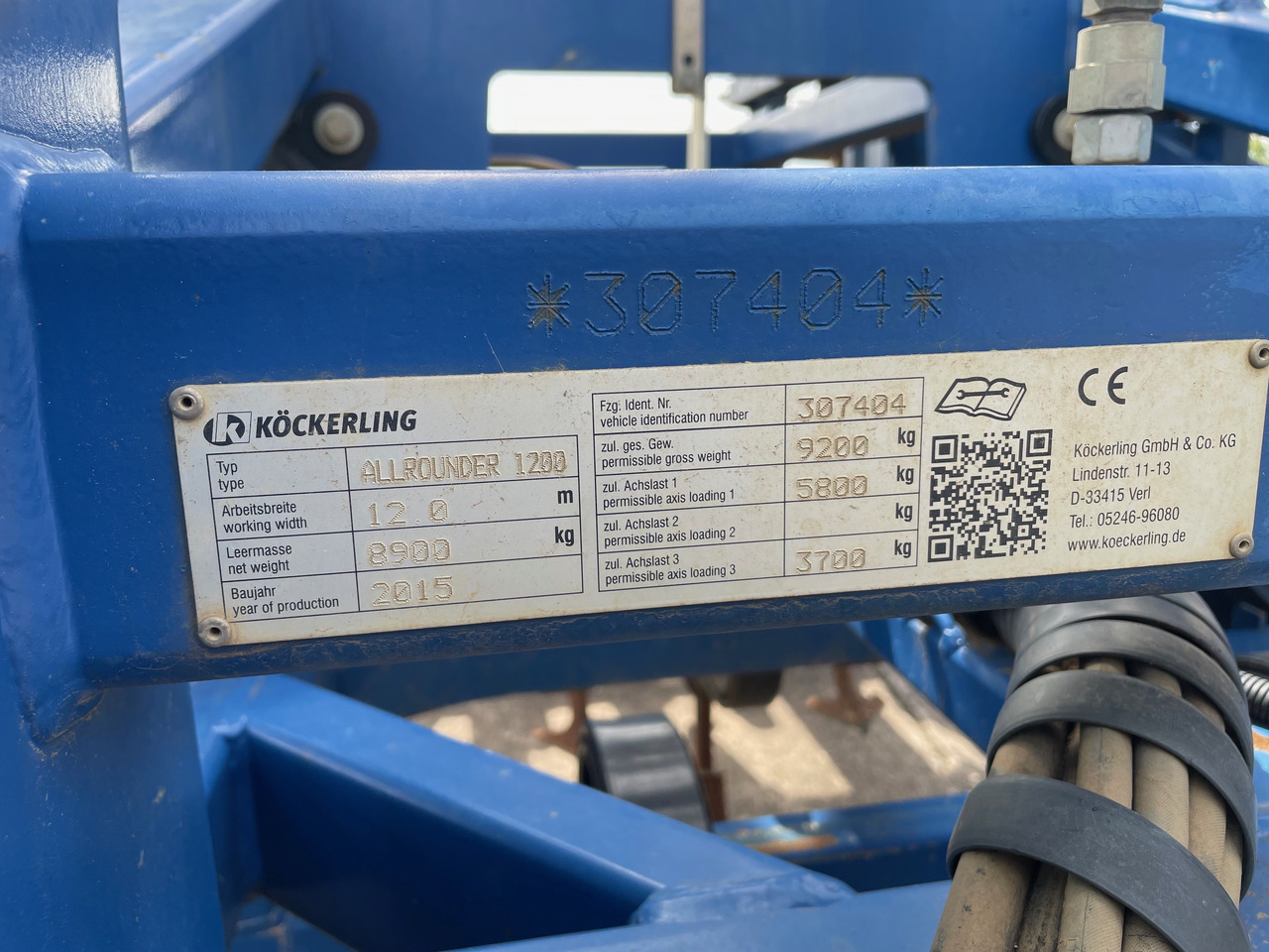 Köckerling Allrounder 1200 - Cultivator: picture 2 Köckerling Allrounder 1200 - Cultivator: picture 2