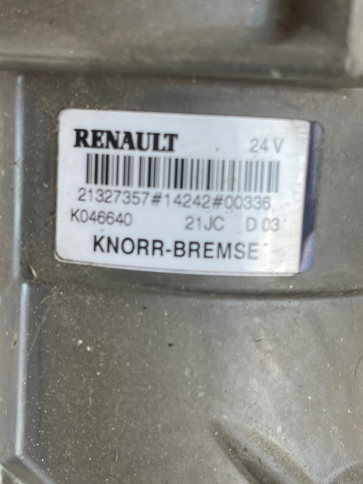 RENAULT MODULATOR 7421327357 - Brake valve for Truck: picture 2 RENAULT MODULATOR 7421327357 - Brake valve for Truck: picture 2