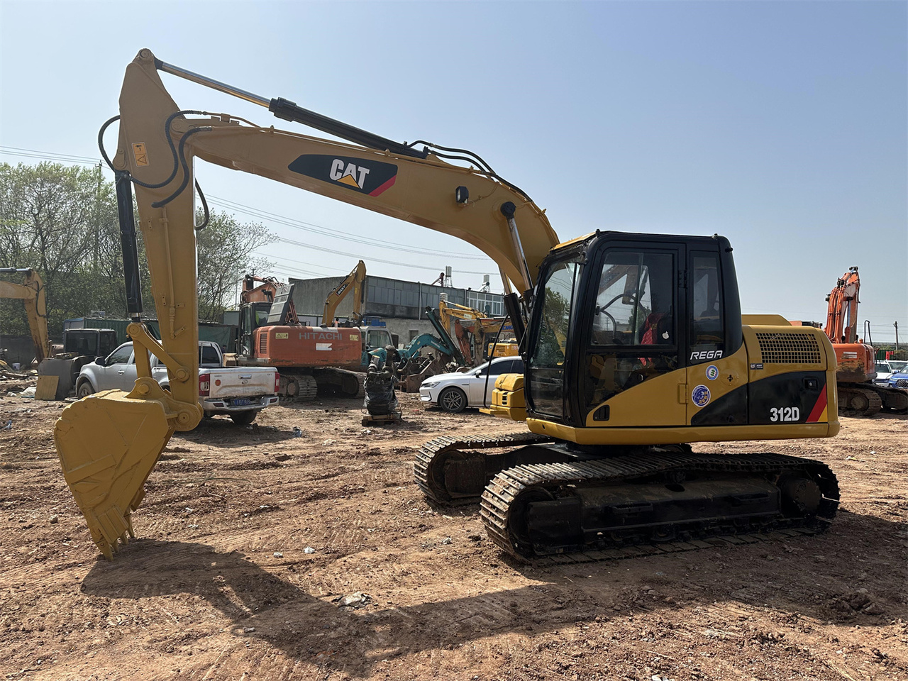 Caterpillar 312D - Mini excavator: picture 4 Caterpillar 312D - Mini excavator: picture 4