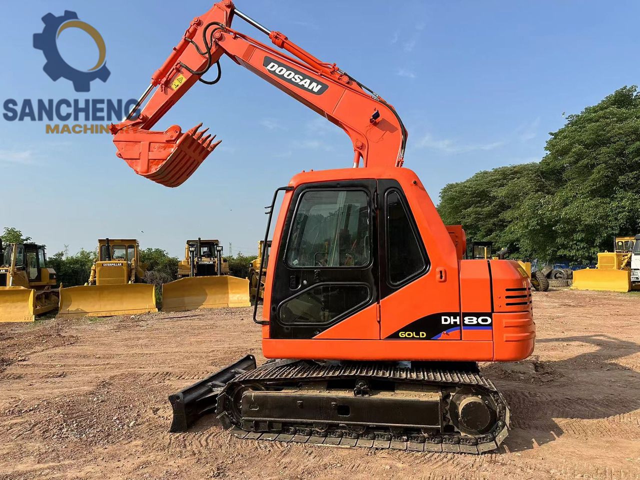 DOOSAN DH80 Mini Excavator - Crawler excavator: picture 1 DOOSAN DH80 Mini Excavator - Crawler excavator: picture 1