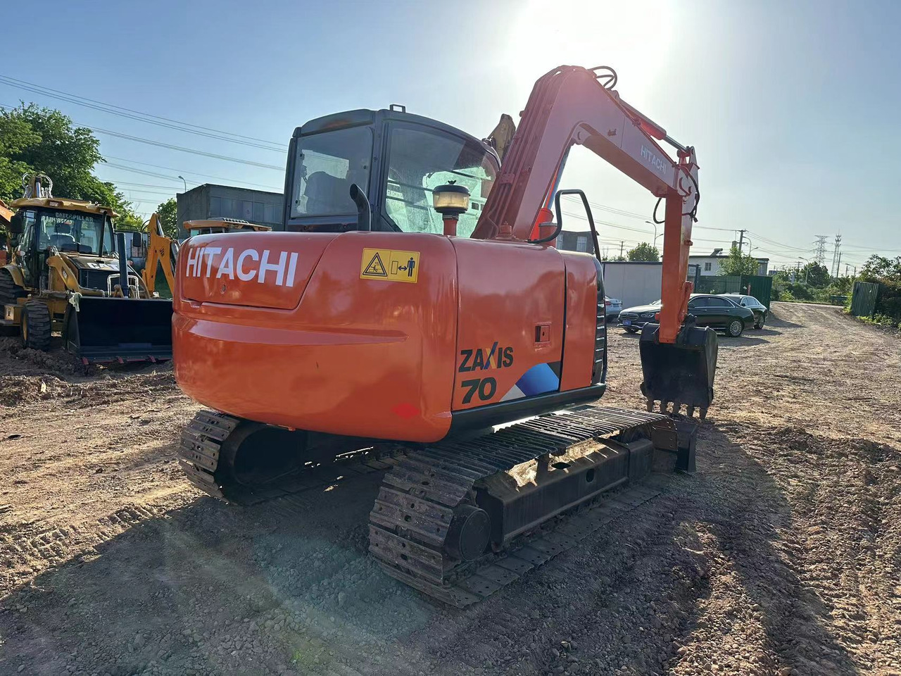 Mini excavator HITACHI ZAXIS ZX70: picture 7