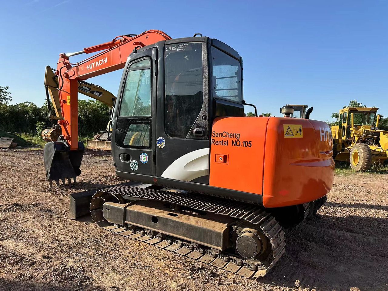 HITACHI ZX70 - Mini excavator: picture 4 HITACHI ZX70 - Mini excavator: picture 4