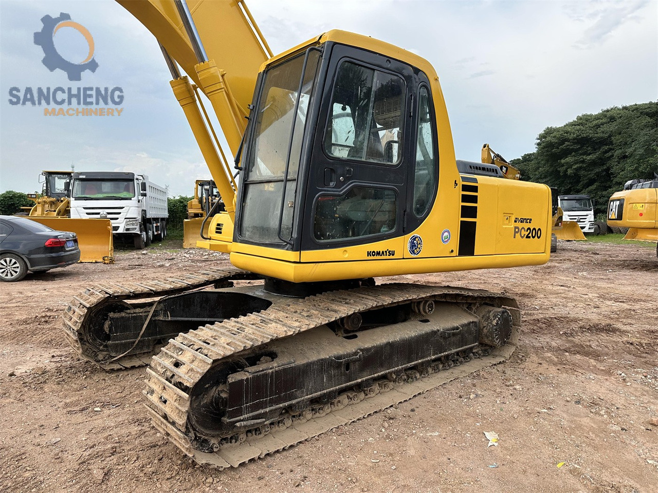 Crawler excavator KOMATSU PC200-6: picture 11