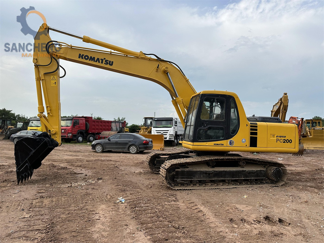 Crawler excavator KOMATSU PC200-6: picture 8
