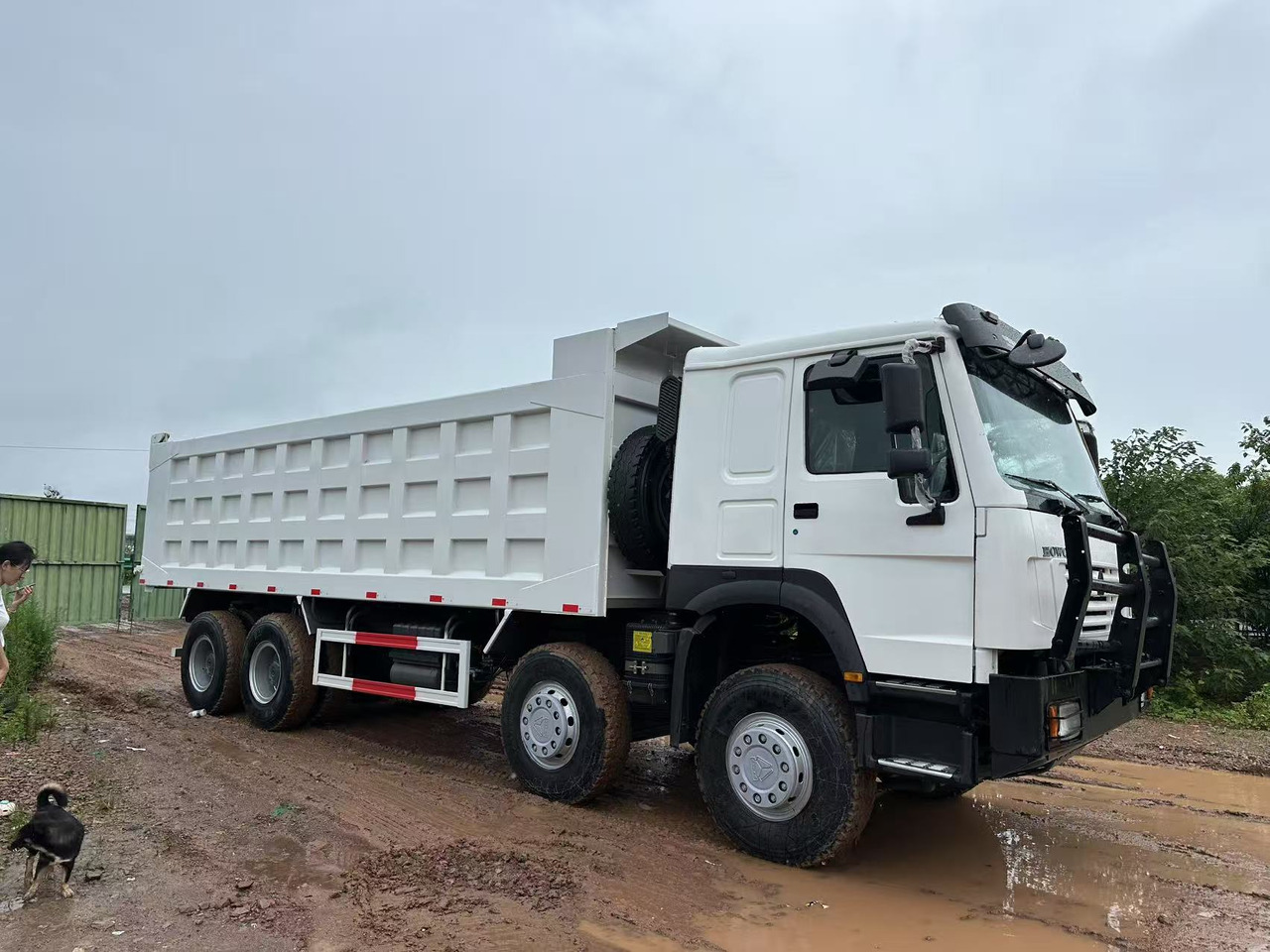 Tipper for transportation of bulk materials Sinotruk HOWO 371hp 8x4 tipper truck: picture 8 Tipper for transportation of bulk materials Sinotruk HOWO 371hp 8x4 tipper truck: picture 8