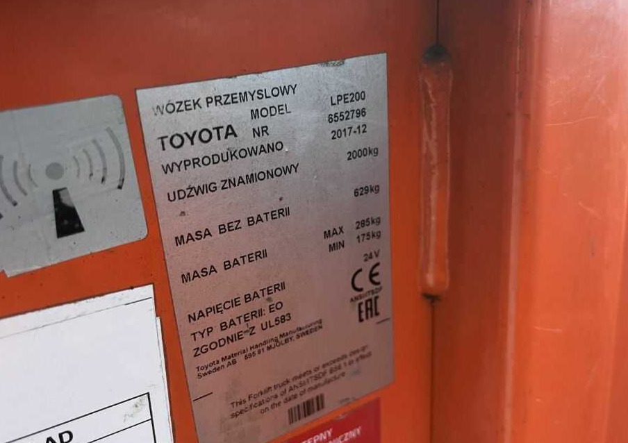 BT LPE200 - Pallet truck: picture 4 BT LPE200 - Pallet truck: picture 4