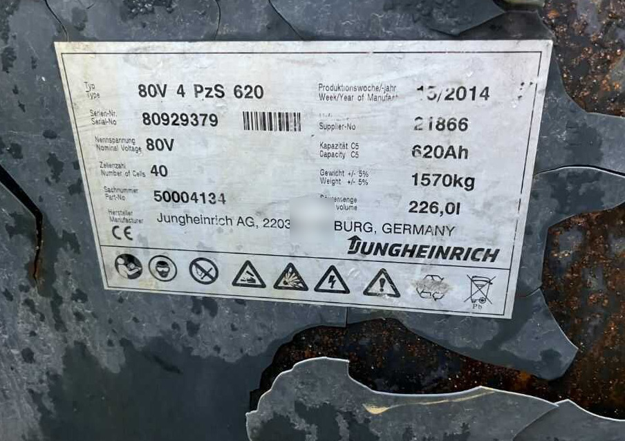 Jungheinrich EFG430k - Electric forklift: picture 4 Jungheinrich EFG430k - Electric forklift: picture 4