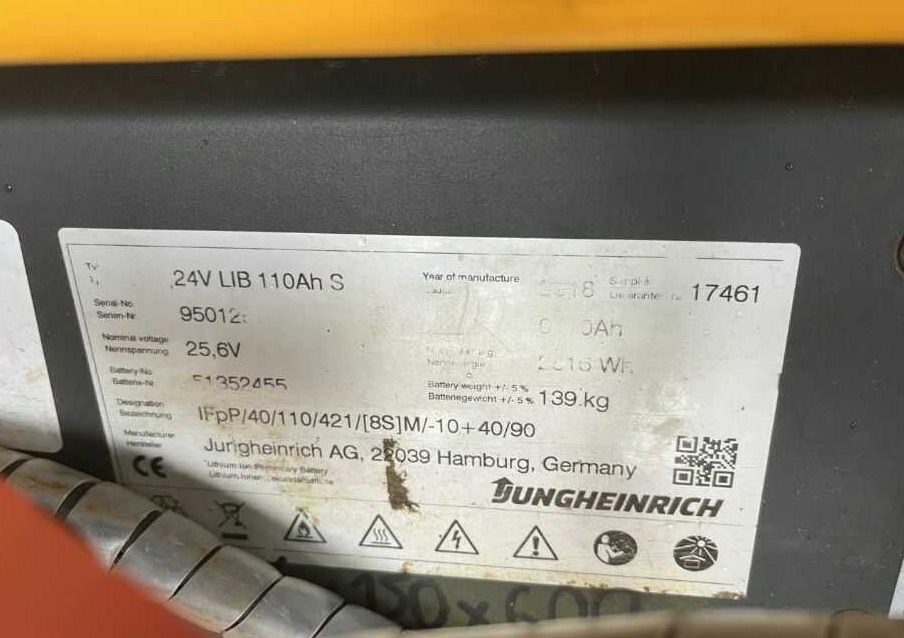 Pallet truck Jungheinrich EJE114: picture 6 Pallet truck Jungheinrich EJE114: picture 6