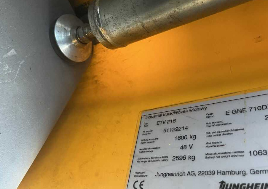 Jungheinrich ETV216 - Reach truck: picture 4 Jungheinrich ETV216 - Reach truck: picture 4
