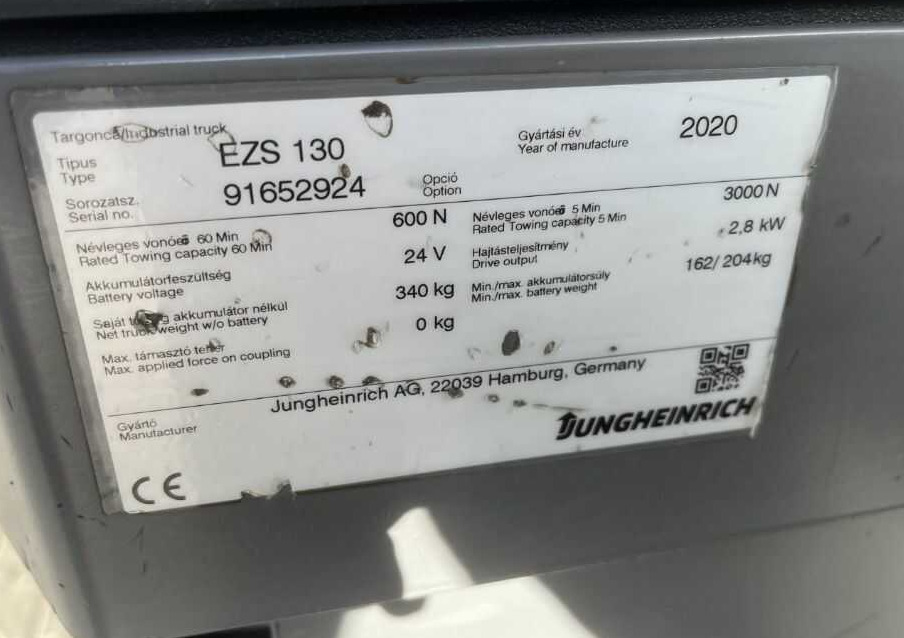 Jungheinrich EZS130 - Tow tractor: picture 4 Jungheinrich EZS130 - Tow tractor: picture 4