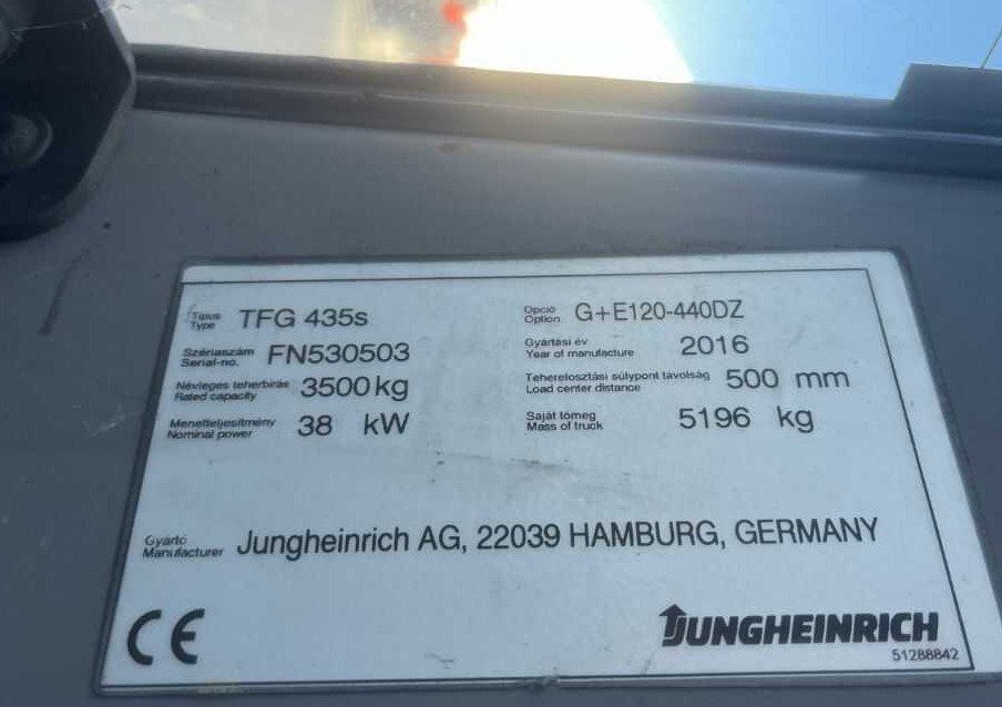 Jungheinrich TFG435s - LPG forklift: picture 4 Jungheinrich TFG435s - LPG forklift: picture 4
