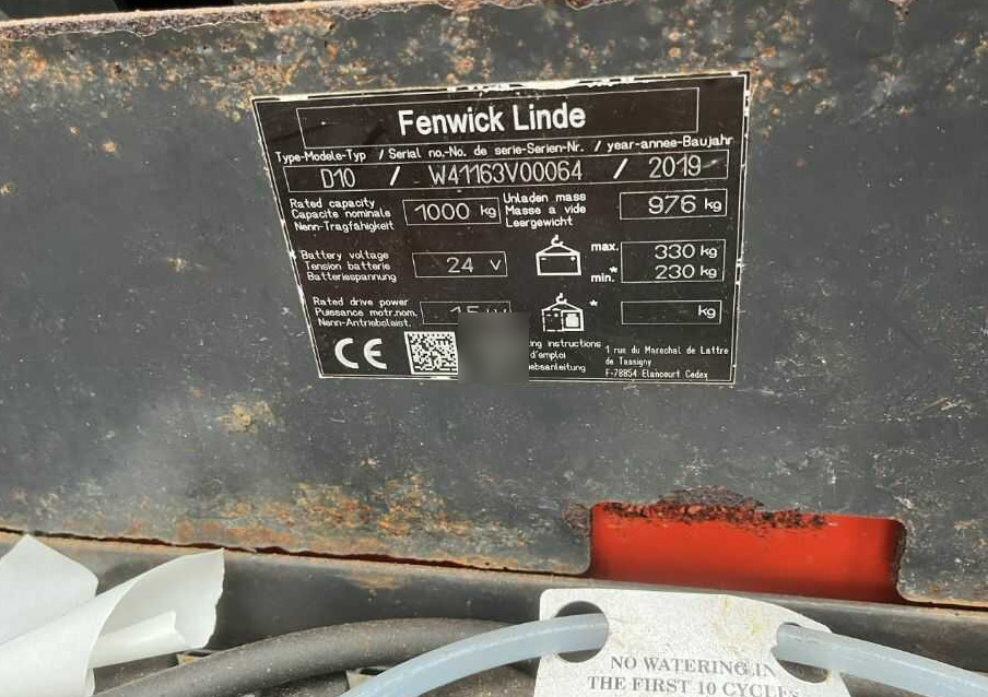 Linde D10 - Stacker: picture 4 Linde D10 - Stacker: picture 4