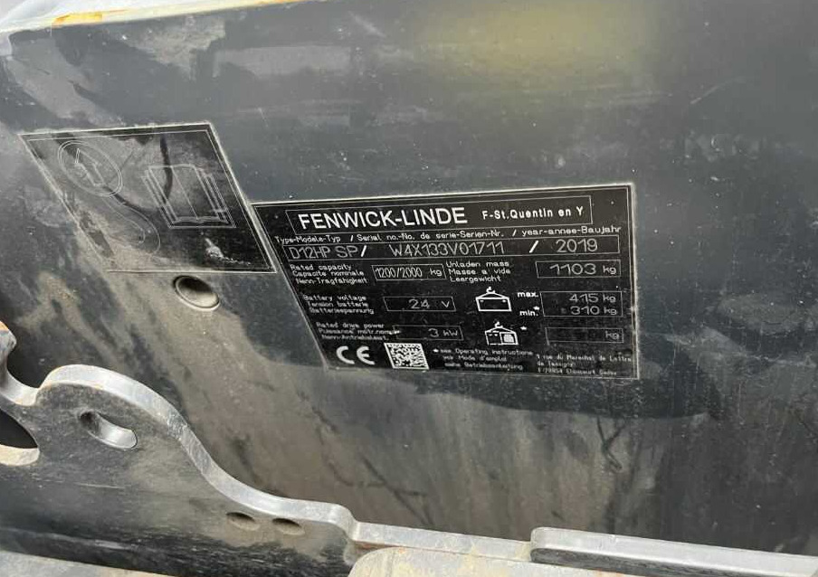 Linde D12HPSP - Stacker: picture 4 Linde D12HPSP - Stacker: picture 4