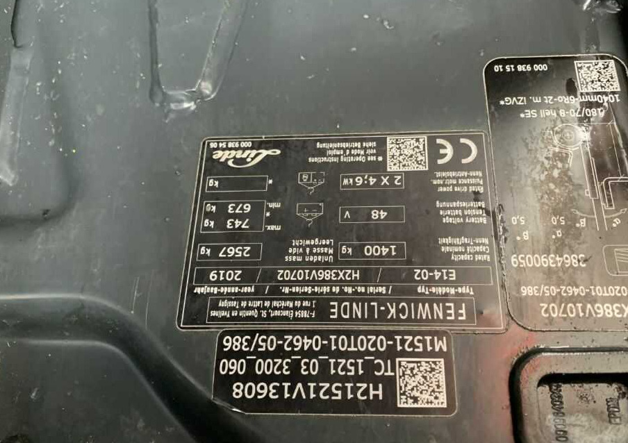 Linde E14-02 - Electric forklift: picture 4 Linde E14-02 - Electric forklift: picture 4