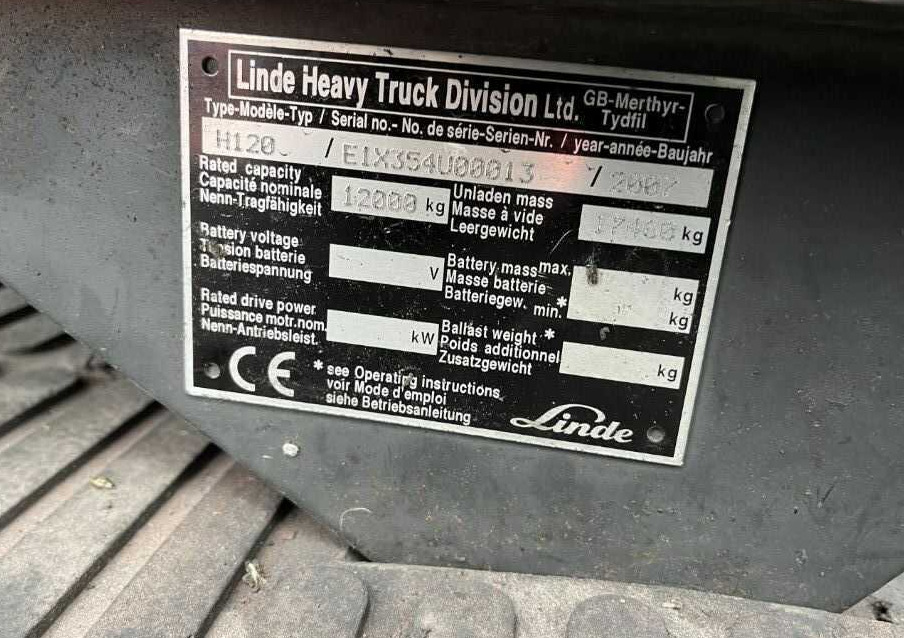 Linde H120D - Diesel forklift: picture 4 Linde H120D - Diesel forklift: picture 4
