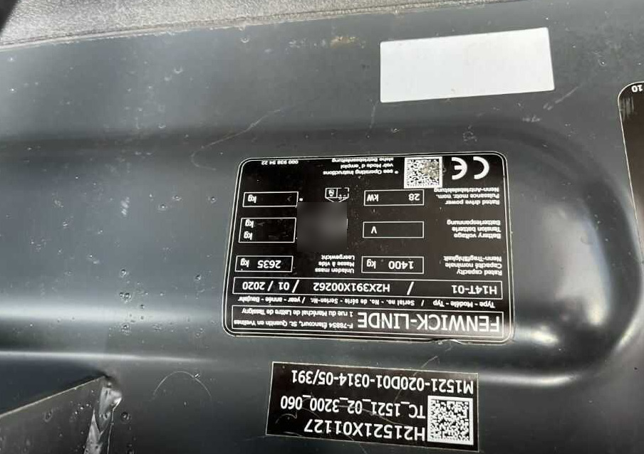 Linde H14T-01 - LPG forklift: picture 4 Linde H14T-01 - LPG forklift: picture 4