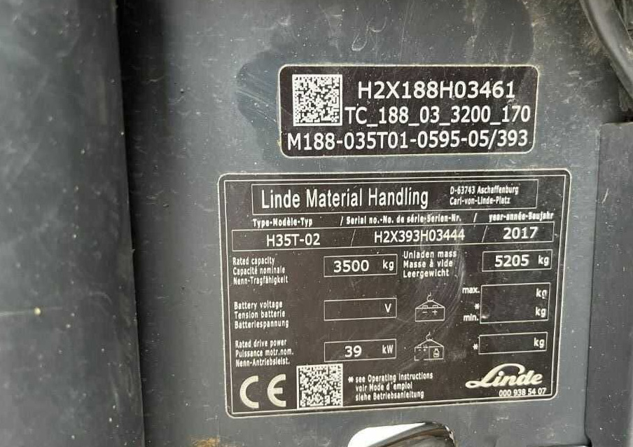 Linde H35T-02 - LPG forklift: picture 4 Linde H35T-02 - LPG forklift: picture 4