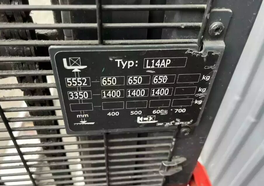 Linde L14AP - Stacker: picture 5 Linde L14AP - Stacker: picture 5
