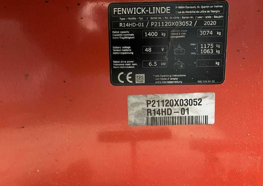 Linde R14HD-01 - Reach truck: picture 4 Linde R14HD-01 - Reach truck: picture 4