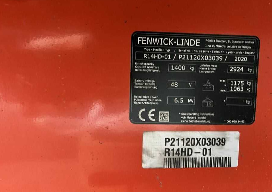 Linde R14HD-01 - Reach truck: picture 4 Linde R14HD-01 - Reach truck: picture 4