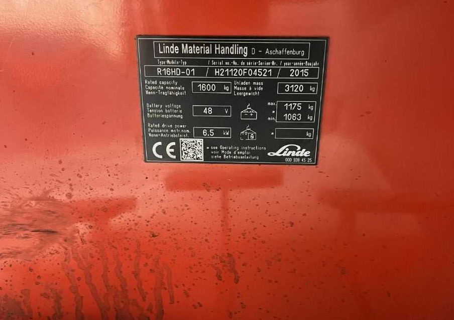 Linde R16HD-01 - Reach truck: picture 4 Linde R16HD-01 - Reach truck: picture 4