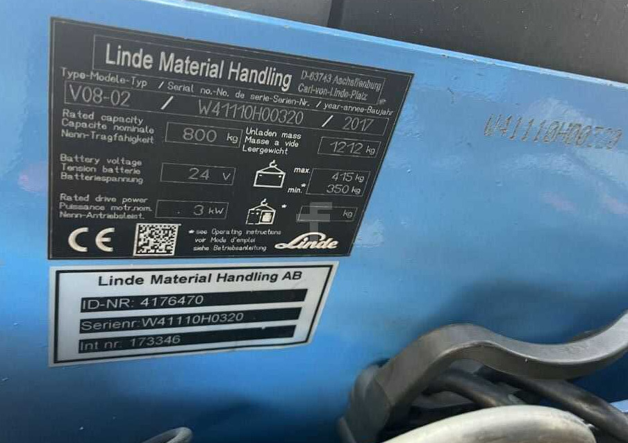 Linde V08-02 - Order picker: picture 4 Linde V08-02 - Order picker: picture 4