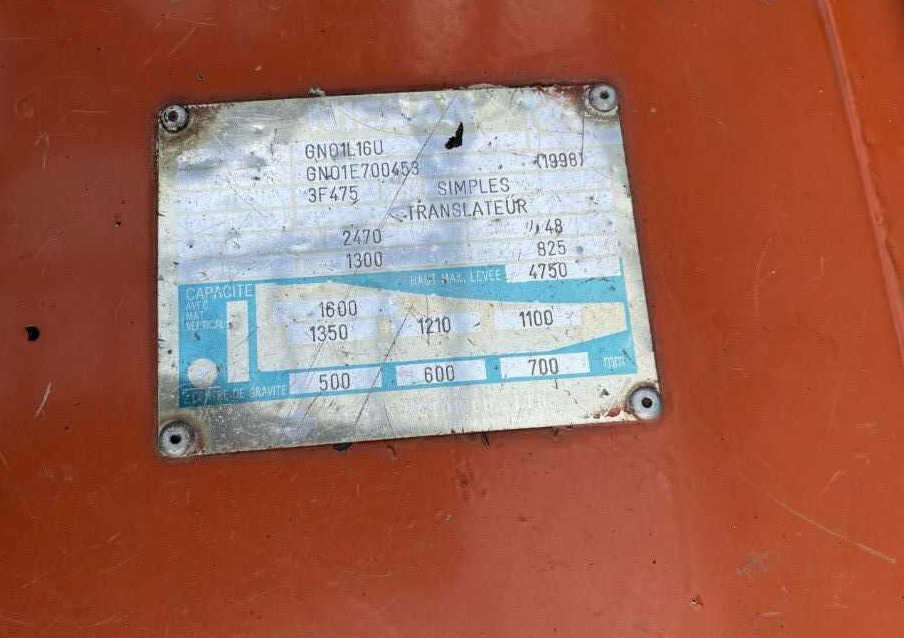 Nissan GN01L16U - Electric forklift: picture 4 Nissan GN01L16U - Electric forklift: picture 4