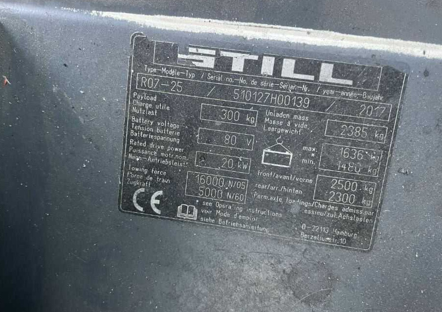 Still R07-25 - Tow tractor: picture 4 Still R07-25 - Tow tractor: picture 4