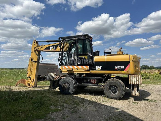 Caterpillar M322D VAH - Excavator: picture 1 Caterpillar M322D VAH - Excavator: picture 1
