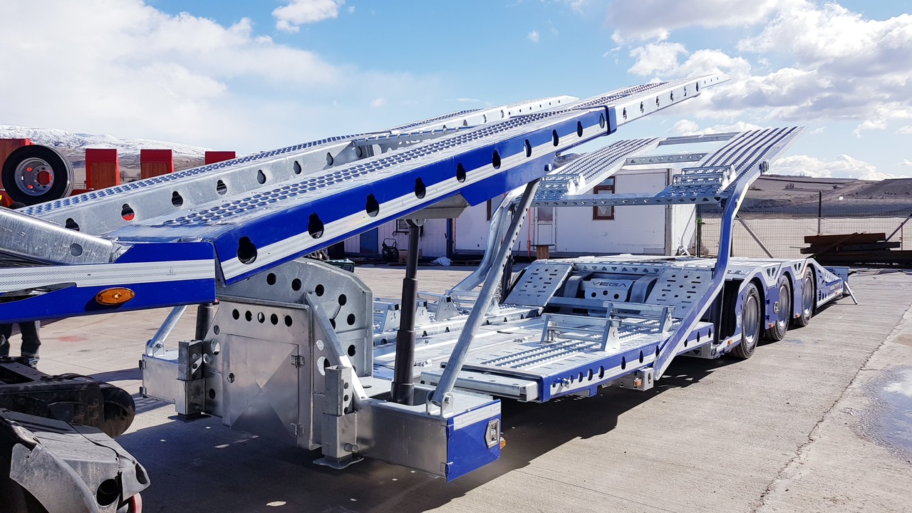 Autotransporter semi-trailer ALPHAMAX 3 AXLE TRUCK TRANSPORTER VEGA TRAILER: picture 7