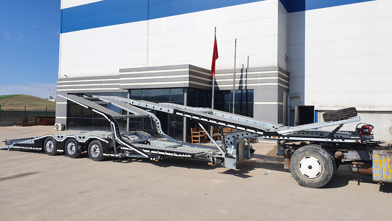 Autotransporter semi-trailer ALPHAMAX 3 AXLE TRUCK TRANSPORTER VEGA TRAILER: picture 10