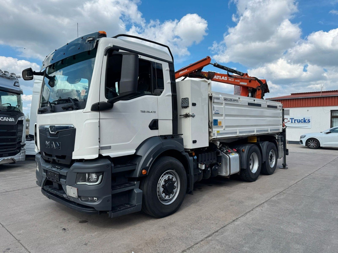 MAN TGS 26.470*ATLAS*MEILLER-KIPPER*HYDRO-DR*SPECIAL - Tipper, Crane truck: picture 5 MAN TGS 26.470*ATLAS*MEILLER-KIPPER*HYDRO-DR*SPECIAL - Tipper, Crane truck: picture 5
