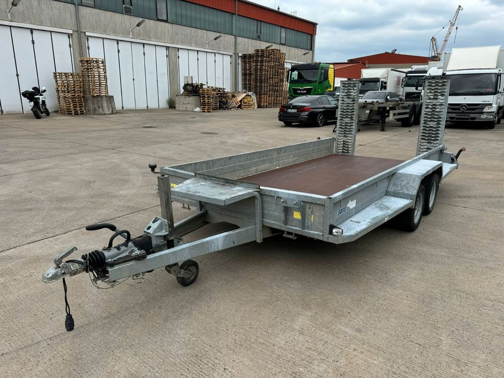 Saris TIEFLADER MIT RAMPEN*TÜV*4 M LANG*TROMMELBREMSEN - Low loader trailer: picture 1 Saris TIEFLADER MIT RAMPEN*TÜV*4 M LANG*TROMMELBREMSEN - Low loader trailer: picture 1