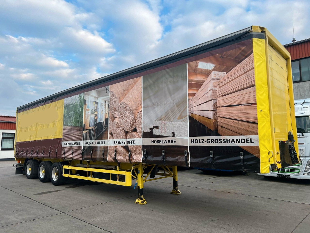 Schwarzmüller SPA 3E * PR.PL. * LENK/LIFTACHSE * LUFTFEDERUNG* - Curtainsider semi-trailer: picture 3 Schwarzmüller SPA 3E * PR.PL. * LENK/LIFTACHSE * LUFTFEDERUNG* - Curtainsider semi-trailer: picture 3