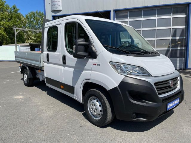 Fiat Ducato 35 130 M-Jet Euro6 AHK ZV - Flatbed van: picture 1 Fiat Ducato 35 130 M-Jet Euro6 AHK ZV - Flatbed van: picture 1