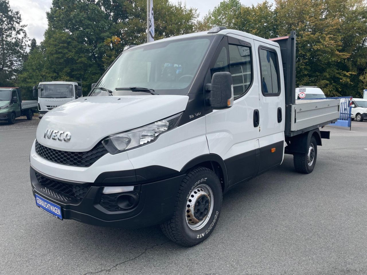Iveco Daily 35S13D Euro5 AHK ZV - Flatbed van, Combi van: picture 1 Iveco Daily 35S13D Euro5 AHK ZV - Flatbed van, Combi van: picture 1