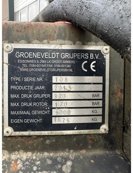Grapple for Construction machinery Groeneveld: picture 9 Grapple for Construction machinery Groeneveld: picture 9