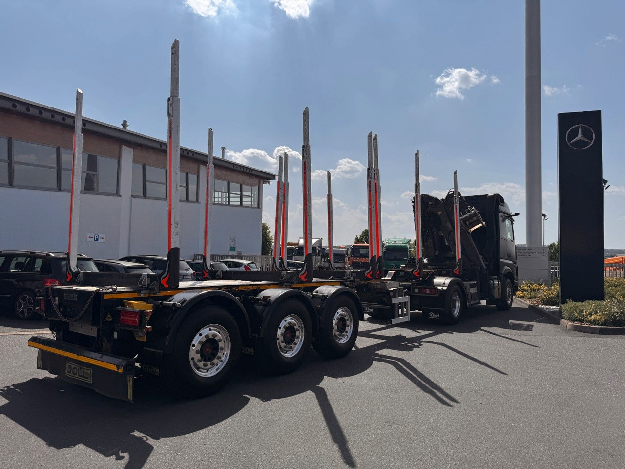 Doll H3L-14X Langholz Lift+Lenkachse - Timber semi-trailer: picture 4 Doll H3L-14X Langholz Lift+Lenkachse - Timber semi-trailer: picture 4