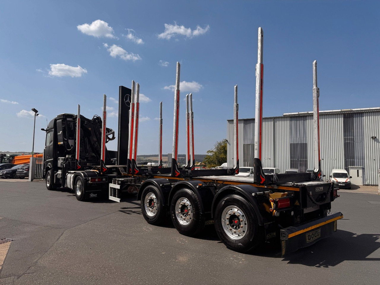 Doll H3L-14X Langholz Lift+Lenkachse - Timber semi-trailer: picture 5 Doll H3L-14X Langholz Lift+Lenkachse - Timber semi-trailer: picture 5