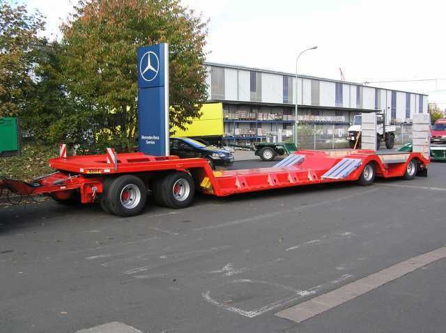Ebert TL 40 ST Spezialtieflader - Low loader trailer: picture 2 Ebert TL 40 ST Spezialtieflader - Low loader trailer: picture 2
