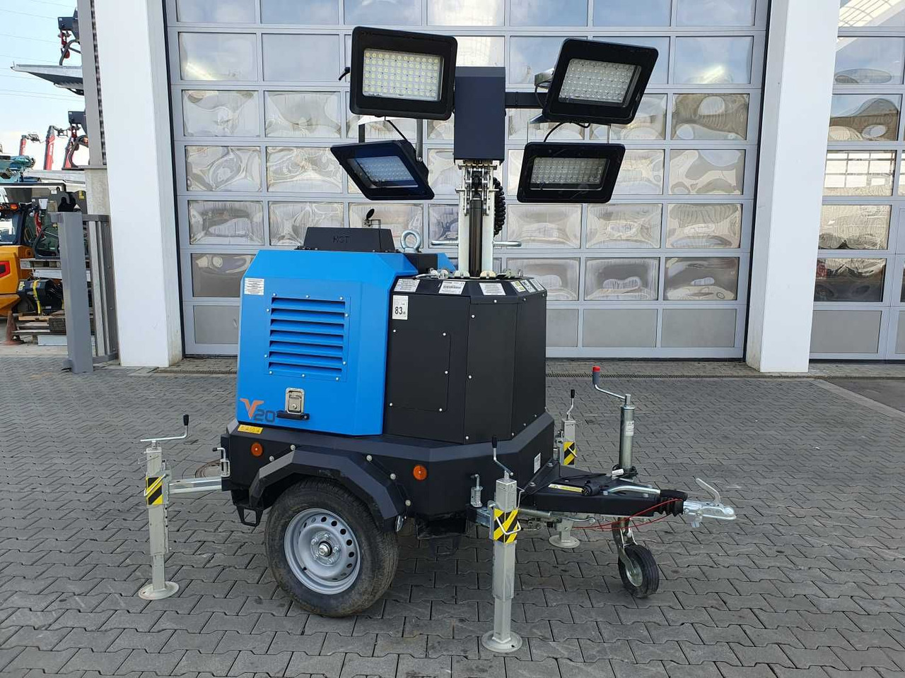 Generac V20 Lichtmast / 1.056 h - Lighting tower: picture 2 Generac V20 Lichtmast / 1.056 h - Lighting tower: picture 2