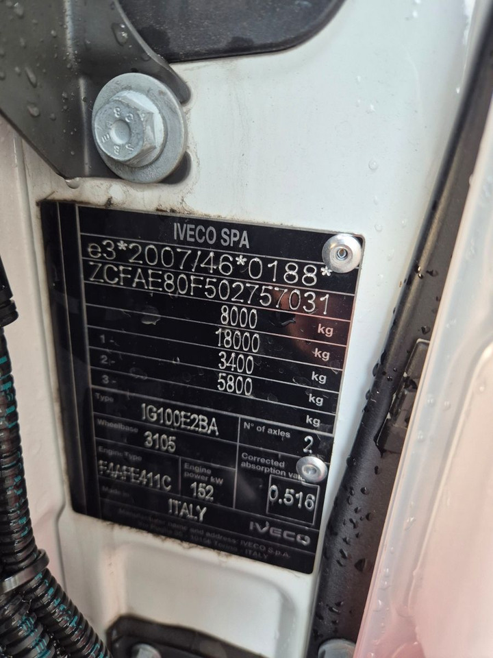 Tipper Iveco Eurocargo ML80E21 Meiller 2x AHK 3 Sitze Klima: picture 32 Tipper Iveco Eurocargo ML80E21 Meiller 2x AHK 3 Sitze Klima: picture 32