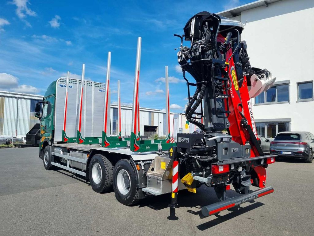 New Timber truck, Crane truck Iveco X-Way AS300X57 Z/P HR ON+ 6x4 (6x6 Hi Traction): picture 6
