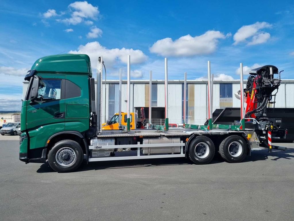 New Timber truck, Crane truck Iveco X-Way AS300X57 Z/P HR ON+ 6x4 (6x6 Hi Traction): picture 15