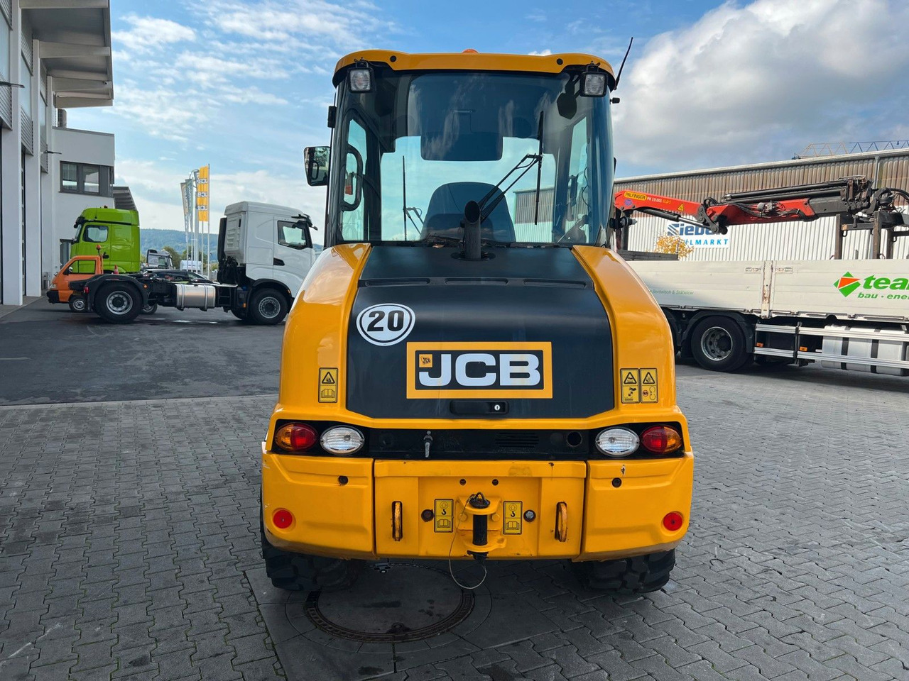 JCB 407 SV / nur 268h! / Klappschaufel & Gabel - Wheel loader: picture 5 JCB 407 SV / nur 268h! / Klappschaufel & Gabel - Wheel loader: picture 5