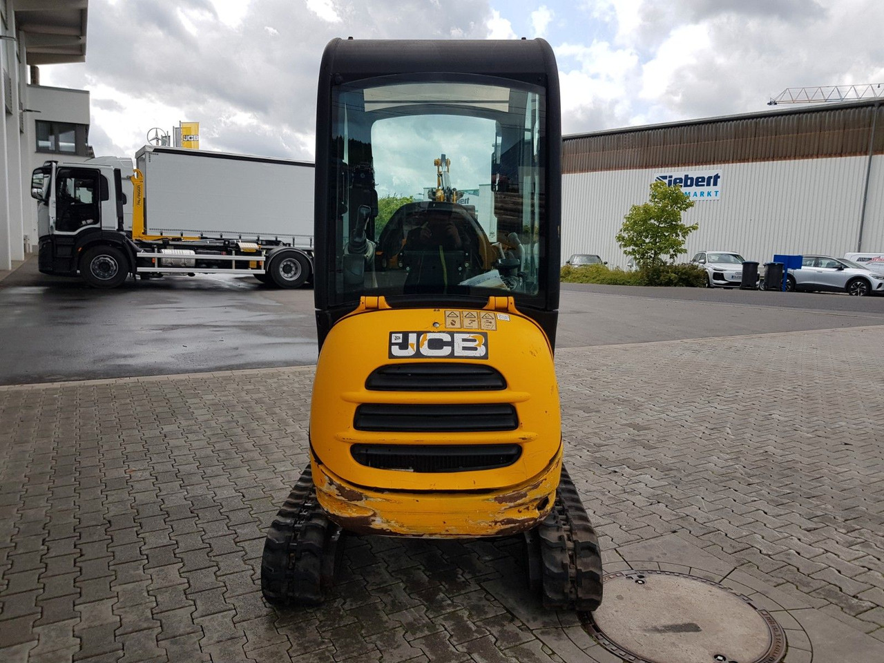 JCB 8018 / 3.420h / hydrl. Grabenräumer / Tieflöffel - Mini excavator: picture 4 JCB 8018 / 3.420h / hydrl. Grabenräumer / Tieflöffel - Mini excavator: picture 4