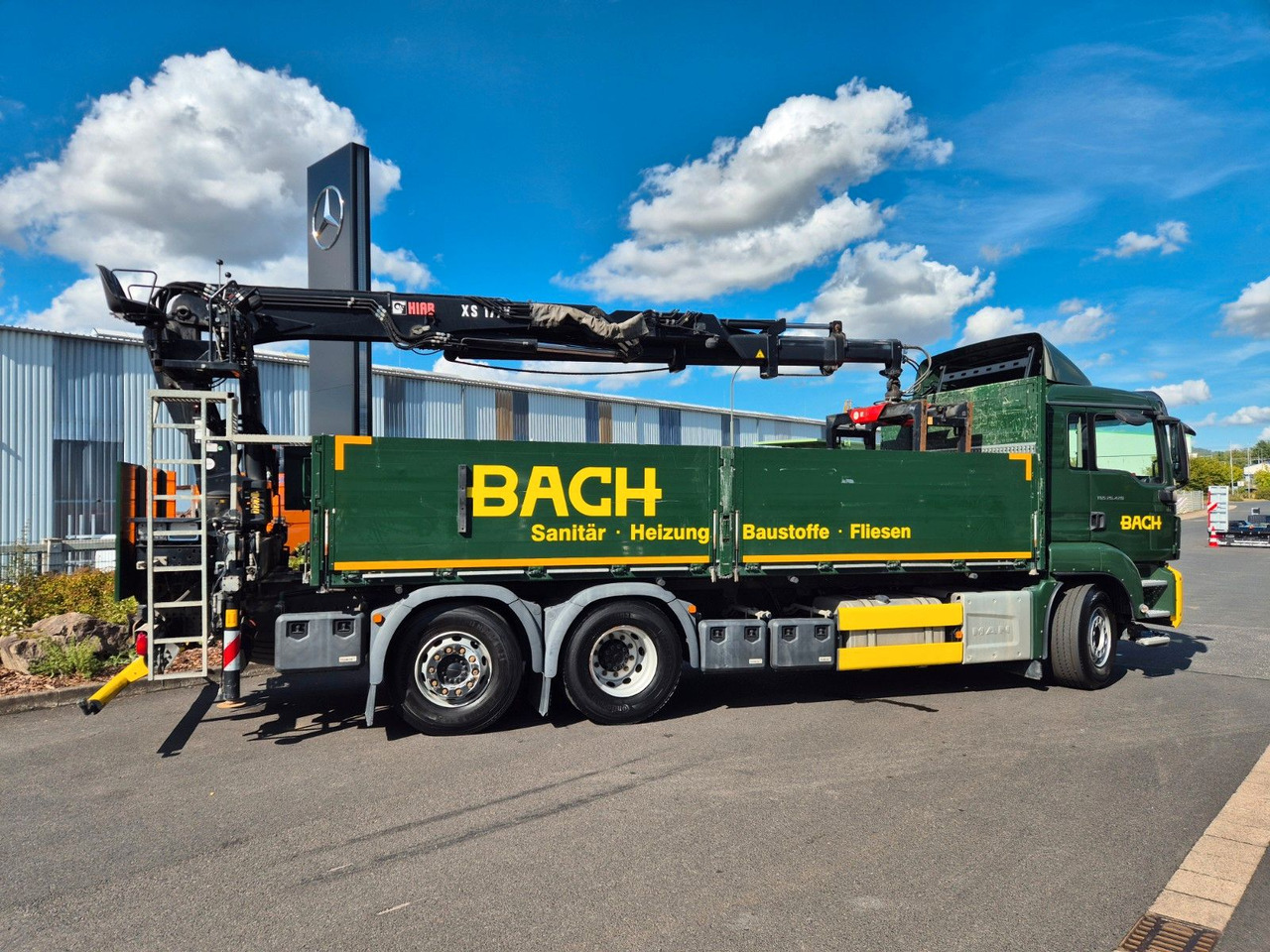 Dropside/ Flatbed truck MAN TGS 26.420 6x2-4 LL Hiab 177K PRO 2 Stück: picture 27