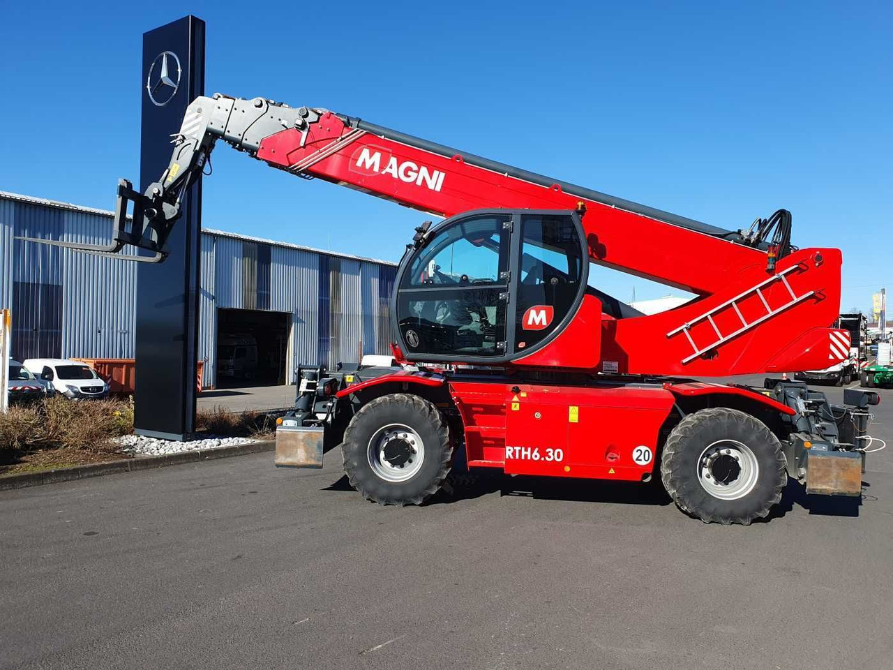 Magni RTH 6.30 Roto + Funk + Klima / nur 119h! - Wheel loader: picture 2 Magni RTH 6.30 Roto + Funk + Klima / nur 119h! - Wheel loader: picture 2