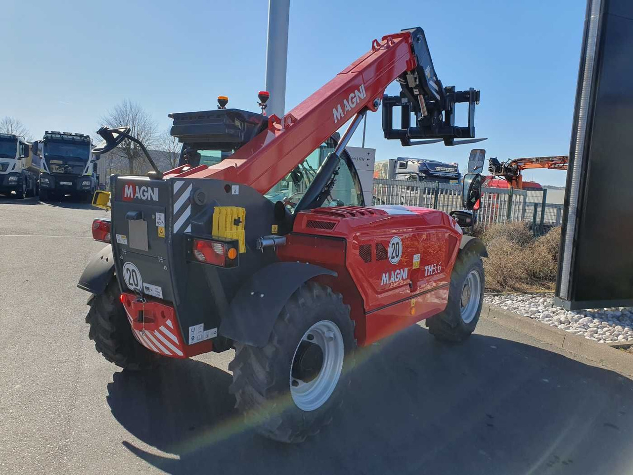 Telescopic handler Magni TH 3.6-D5/D / 3to - 5,8m / 75PS: picture 6