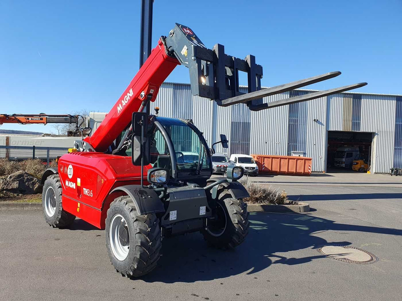 Telescopic handler Magni TH 3.6-D5/D / 3to - 5,8m / 75PS: picture 9